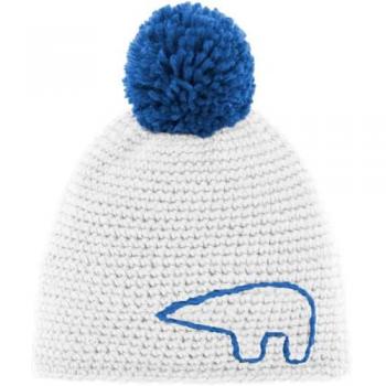 Gorro de Esquí Eisbär Jay Pompon Blanco‑Lápiz