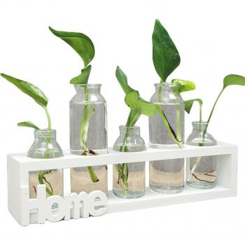 Mueble de Flores con Letras