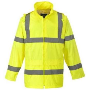 Portwest Gelbe Hi‑Vis Outdoor‑Jacke mit Wasserfestigkeit – Erwachsene