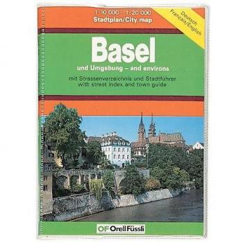 ORELL-FÃSSLI Taschenplaner 11x17cm 783905706710 Basel 1:12'000