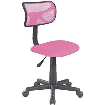 BakaJi Scrivania Rosa 5Ruote