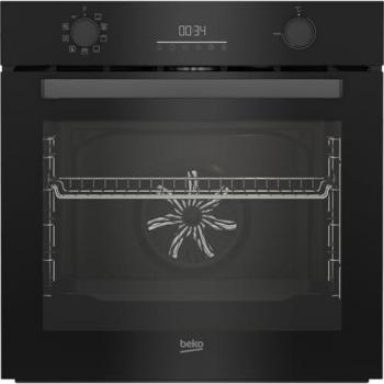 Four encastrable multifonction 72L pyrolyse noir Beko BBIE17302BMP