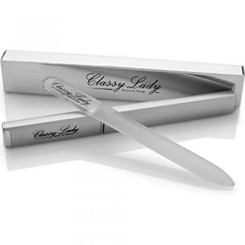 ClassyLady Professional Crystal Nail Files with Case
