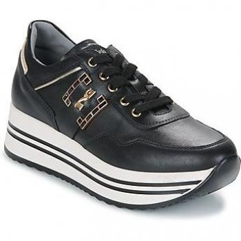 Sneakers negros con material técnico Nero Giardini mujer