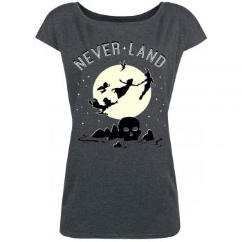 Peter Pan Night Sky Camiseta Gris Oscuro L