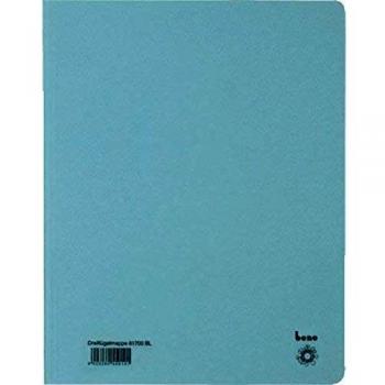 Busta A4 portadocumenti in cartone blu 250g/m²