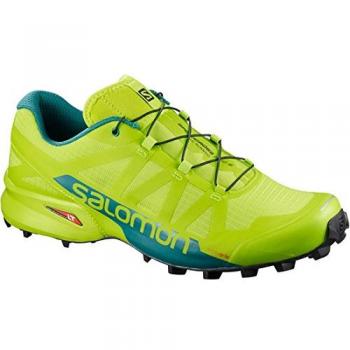Salomon Herren Speedcross Pro 2 Laufschuhe, Acid Lime/Deep Lake/Black 000