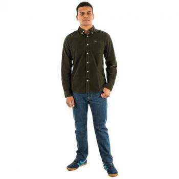 Barbour Ramsey 42/Regular Green Men’s Tailored Shirt