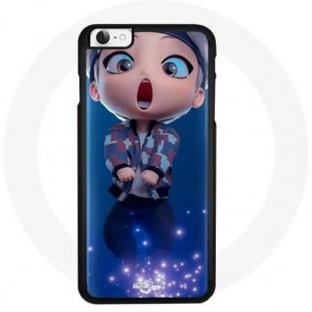 BTS TinyTAN Animation V Mic Drop Case for iPhone 4