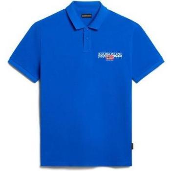 Napapijri Herren Polo Shirt – AYLMER Regular Fit, blau, XL