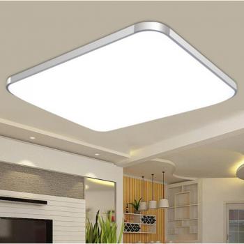 Plafonnier Éco LED 24W Carré pour Chambre et Salon