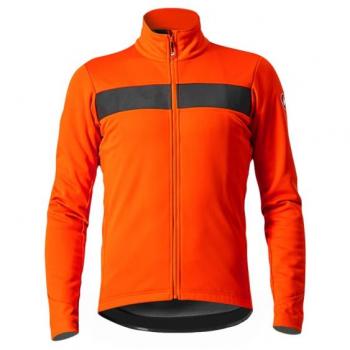 Giacca Castelli Raddoppia 3 GORE-TEX INFINIUM™ rosso aranciato