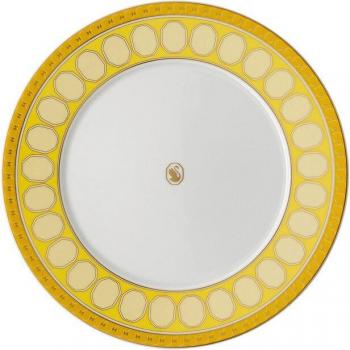 Frühstücksteller 23 cm, Swarovski x Rosenthal, Porzellan, Jonquil