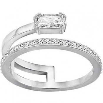 Anillo Swarovski Gray SML CZWH/RHS rodiado cristal blanco talla 52 (16,6)