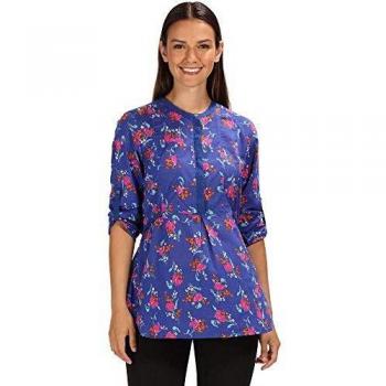 Regatta Maladee Blusa Ligera de algodón Coolweave para Mujer, RWS094, Azul