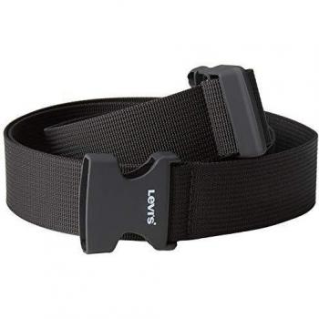 Levi's Women's Dressy Web Belt, Black, 47mm Width, Regular Fit (Taille fabricant:S/M)