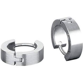 Pendientes Circulares de Acero Inoxidable