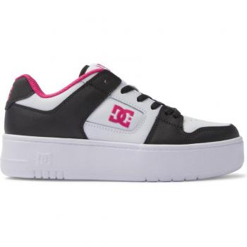 DC Shoes Sneakers Donna Manteca Platform Black / White / Pink EU 38,5