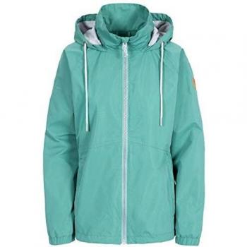 Trespass Damen wasserdichte Regenjacke Boom mit verdeckter Kapuze