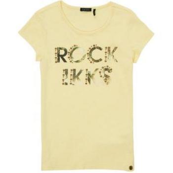 T-shirt Ikks JALLIA Jaune enfants