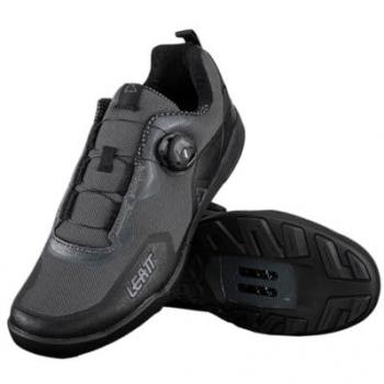 Leatt 6.0 Clip Stealth Fahrradschuh Dunkelgrau