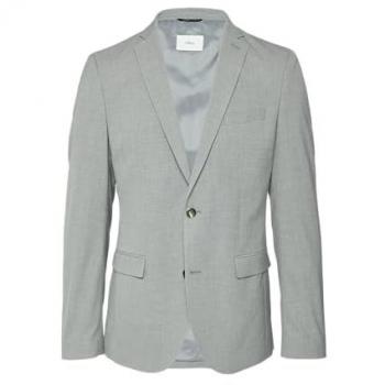 S.Oliver BLACK LABEL Slim Fit Jackett in Grau