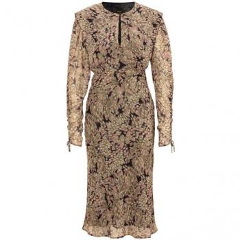 BOSS ORANGE Blusenkleid 'Denzal Premium' mit Print