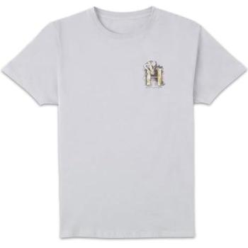Harry Potter Hufflepuff Classic T-Shirt – White, M Size