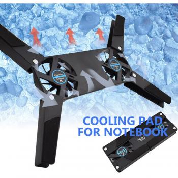 Besegad Portable USB Cooling Pad for Laptops
