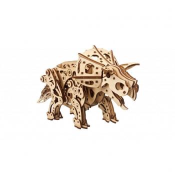 Houten 3D Puzzel Triceratops