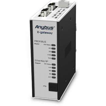Anybus AB7800 PROFIBUS DP-V0 Master/EtherNet/IP Slave Gateway 24 V/DC
