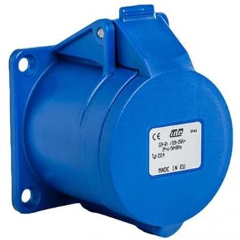 Prise Femelle 32A 2P+T 220V Étanche IP44 – Modèle IDE