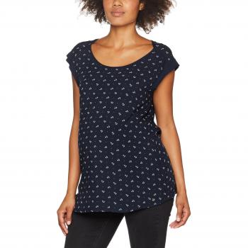 ESPRIT Maternity Damen Umstandsbluse S84302, Nachtblau 486, 40