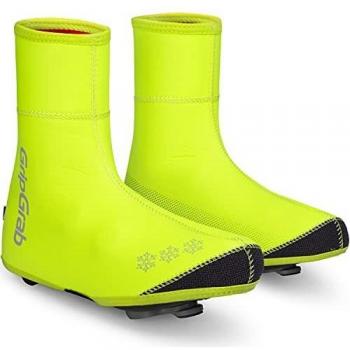 GripGrab Arctic Wasserdichte Deep Winter Hi-Vis Überschuhe, Gelb