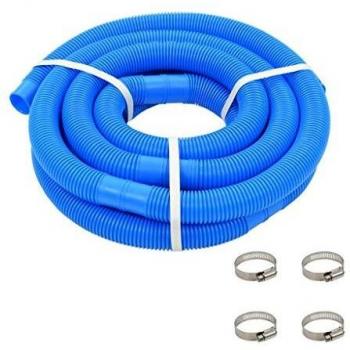 VidaXL Tubo per Piscina Flessibile con Morsetti 38 mm 6 m