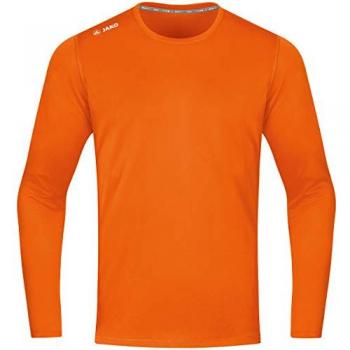 JAKO Herren Longsleeve Laufshirt 2.0 Neonorange 3XL