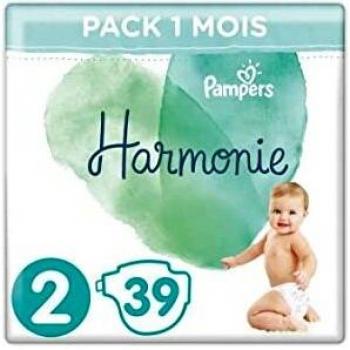 Pampers Harmony Babywindel 4-8 kg, 39‑Schicht, Size 2