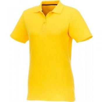 Damen Poloshirt Kurzarm Elevate Helios L gelb