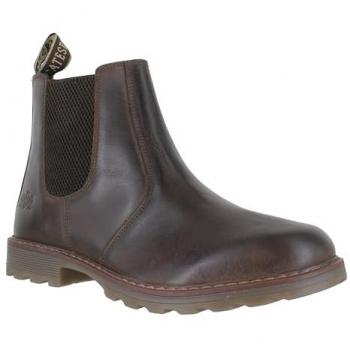 Catesby England Galway Brown Leather Men's Slip-On Boot – UK 12