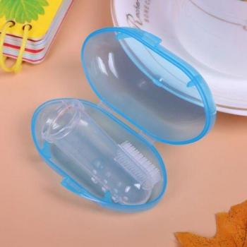 Portable Silicone Finger Toothbrush for Toddlers