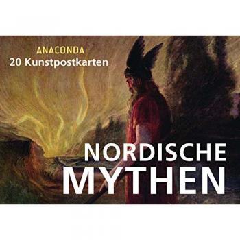 Anaconda Postkarte Postkartenbuch Nordische Mythen