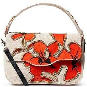 Desigual Sac à main Hibiscus Rock Amorgos Rouge