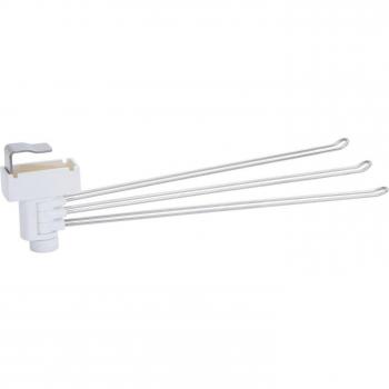 Takubo Kogyo Kitchen Hanging Scissor and Dish Towel Rack (HKF‑3)