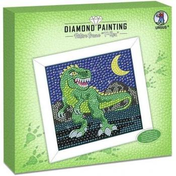 URSUS Diamond Painting T-Rex Holzrahmen