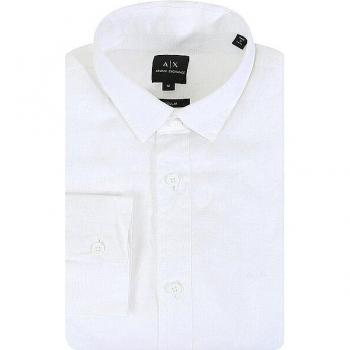 Armani Exchange Men's Casual Shirt in White