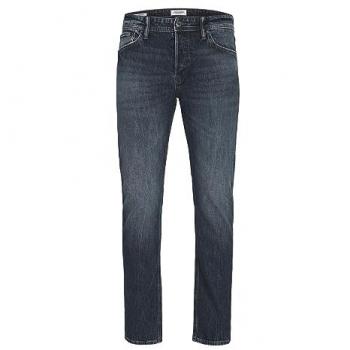 Jack & Jones Comfort-Fit Tapered Jeans JJIMIKE Blue Denim 36/32
