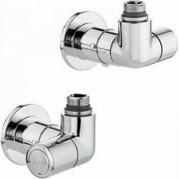 Detentore a Squadra Cromo per Valvola Termostatizzabile DX ½ 23p 1,5