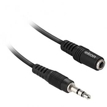 Ekon Audio‑Klinken­kabel 5 m – Männlich‑Weiblich