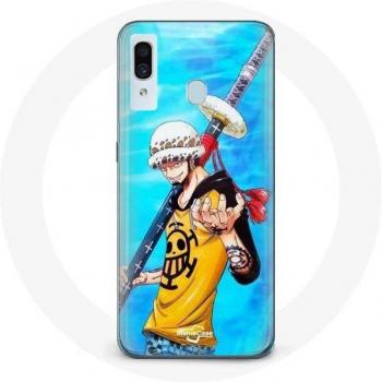Coque Samsung Galaxy A40 avec Trafalgar Law One Piece