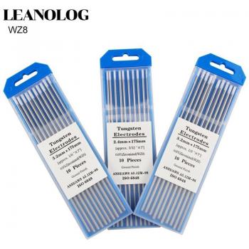 10pcs WZ8 Tungsten Needle 1.0/1.6/2.0/2.4/3.0/3.2/4.0x175mm TIG Electrode